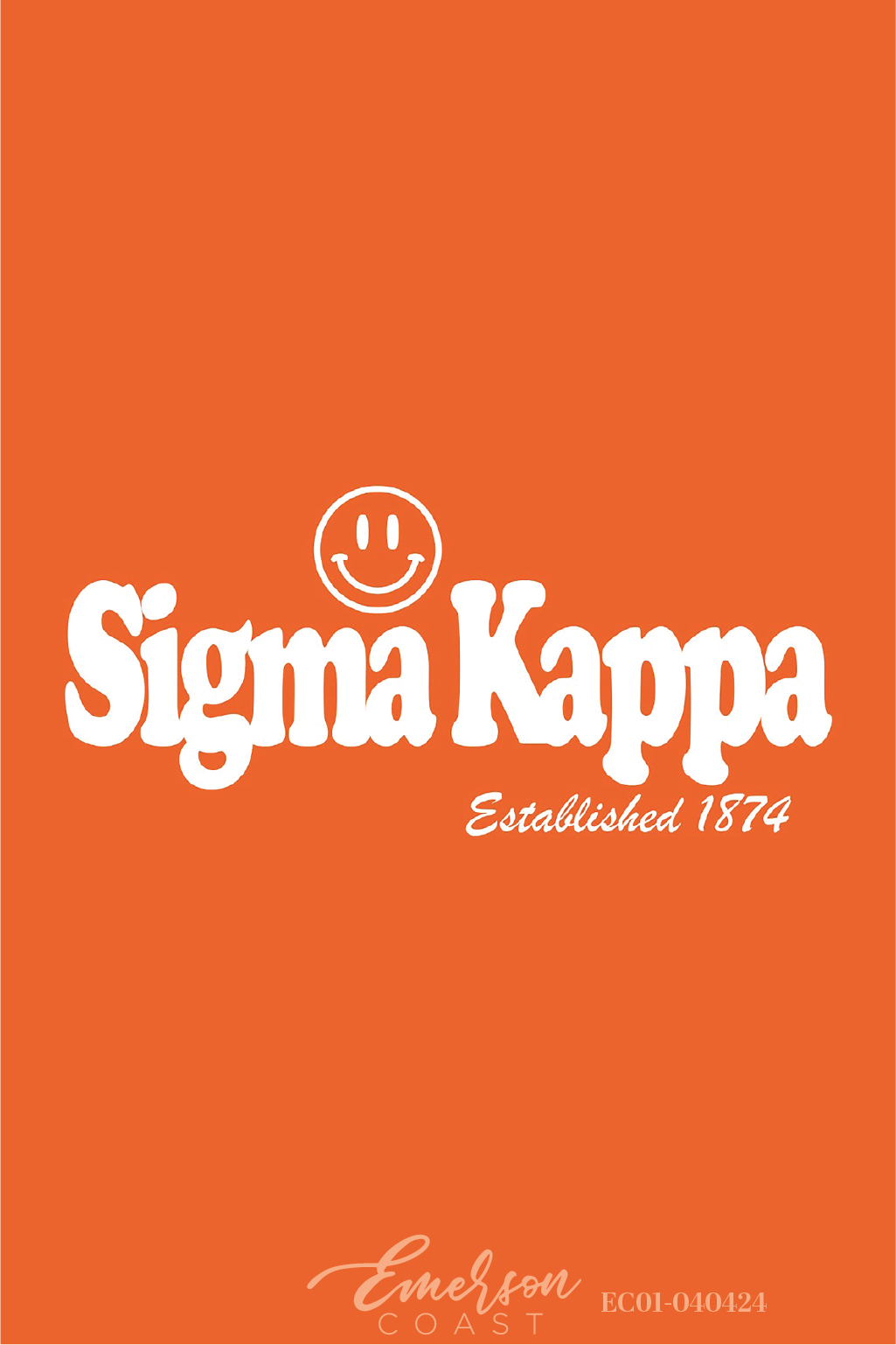 Sigma Kappa Orange Bid Day T-Shirt
