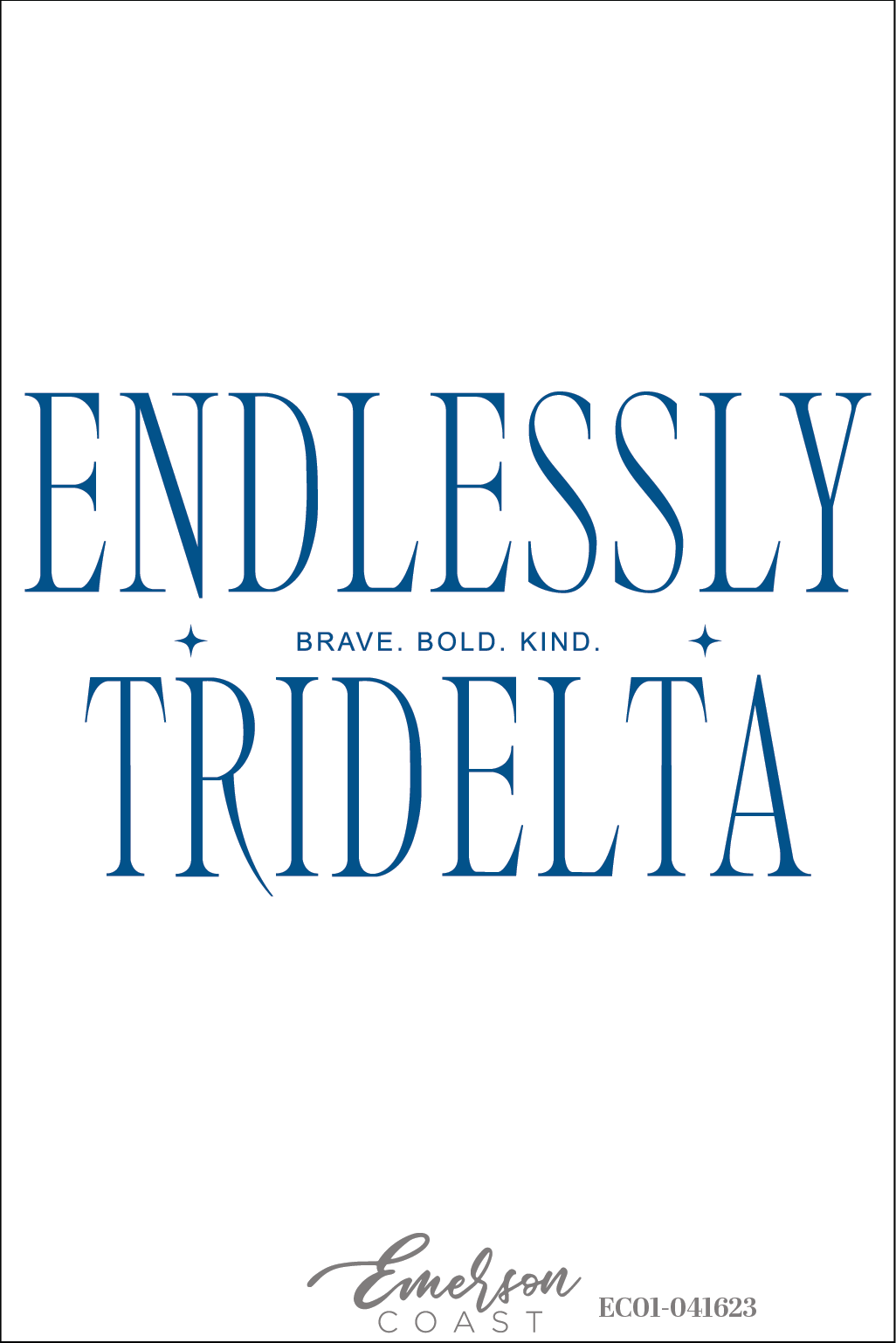 Delta Delta Delta Endlessly Tri Delta Tshirt