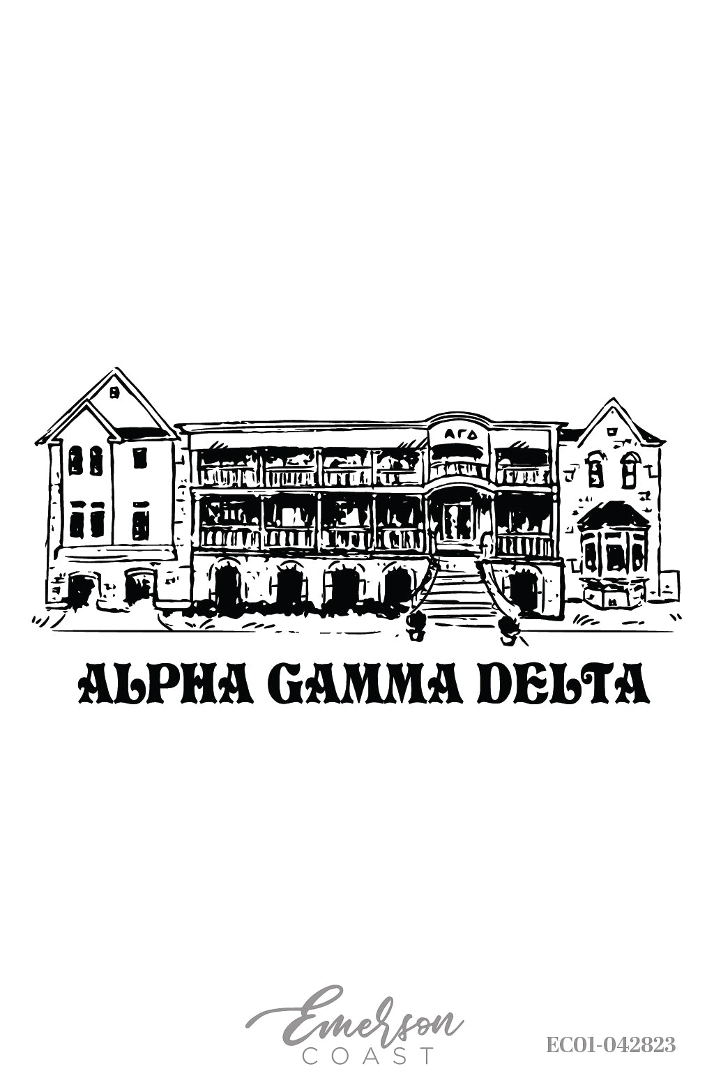 Alpha Gamma Delta Florida State University House Recruitment Tee