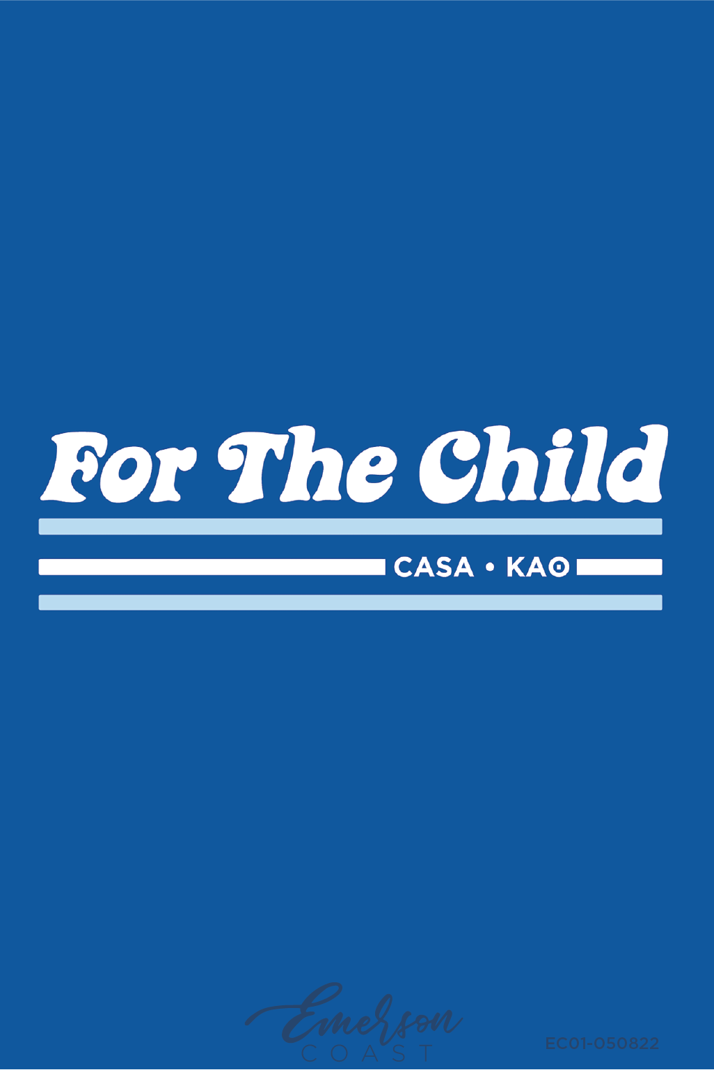 Kappa Alpha Theta College Of Charleston For The Child Blue Tee