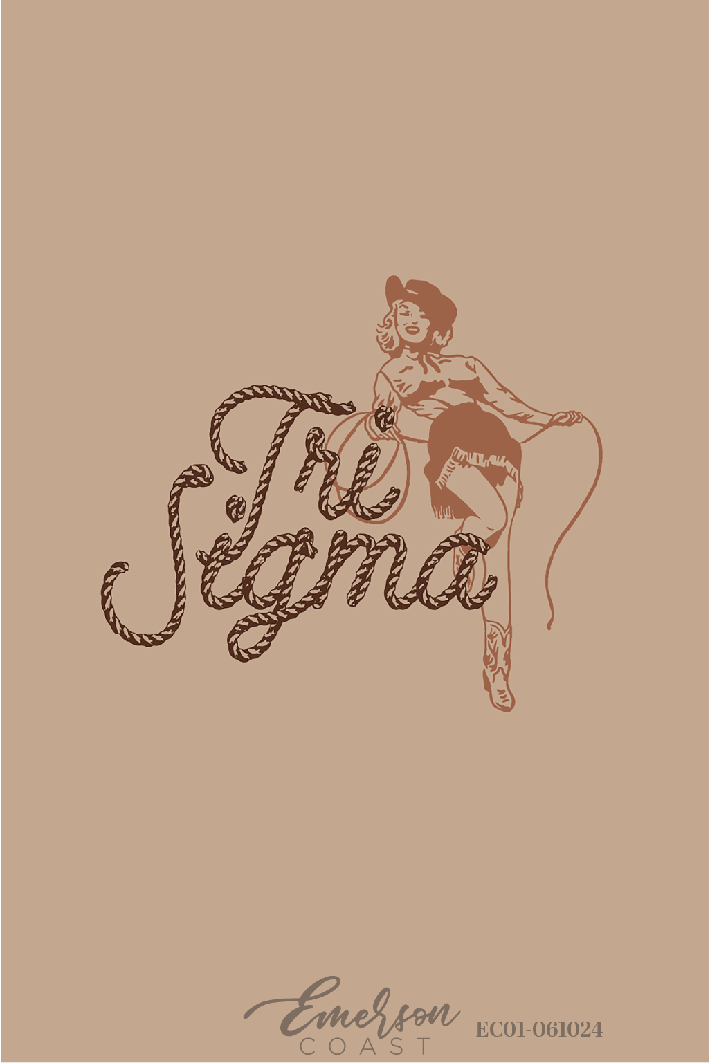 Sigma Sigma Sigma Cowgirl Bid Day T-Shirt