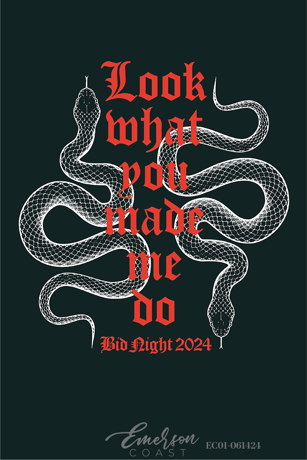 Sigma Kappa Look What You Made Me Do Bid Day T-Shirt