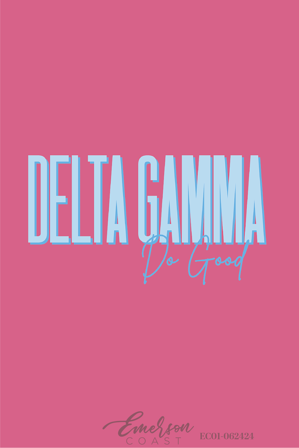 Delta Gamma Do Good Philanthropy Round Recruitment Tee