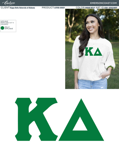 EC01-070324REP Kappa Delta University of Alabama Birmingham Jersey 2024-BD