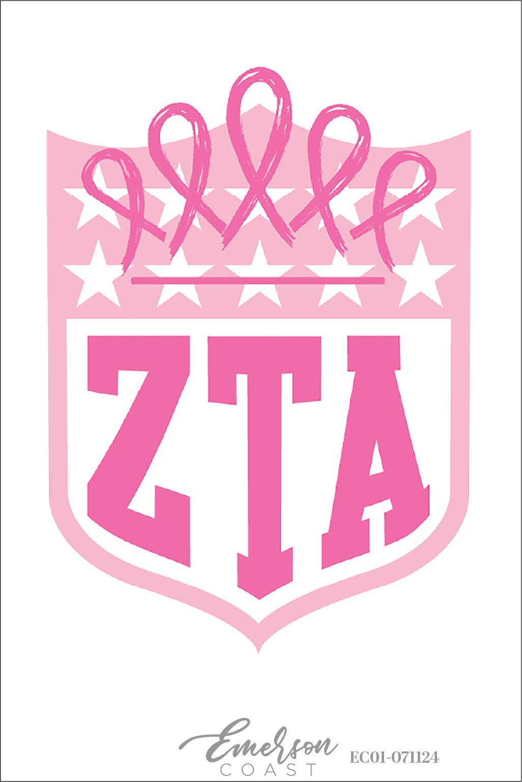 Zeta Tau Alpha Football Bid Day Jersey