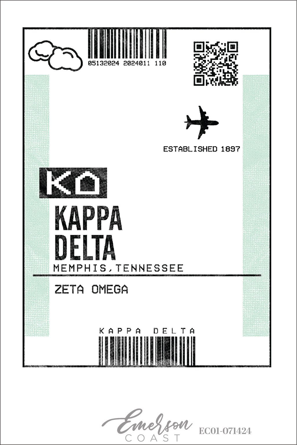 Kappa Delta University Of Memphis Bid Day T-Shirt