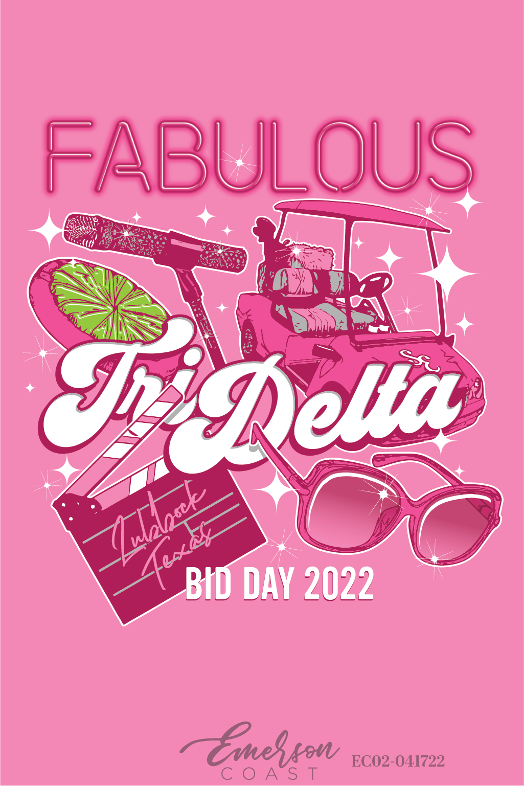 Delta Delta Delta Fabulous Bid Day T-Shirt