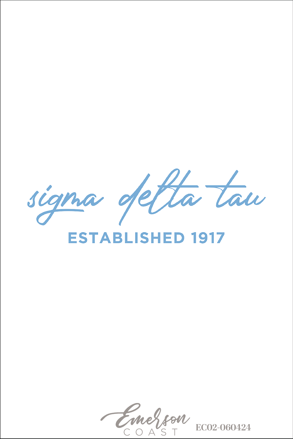 Sigma Delta Tau Simple Recruitment Henley