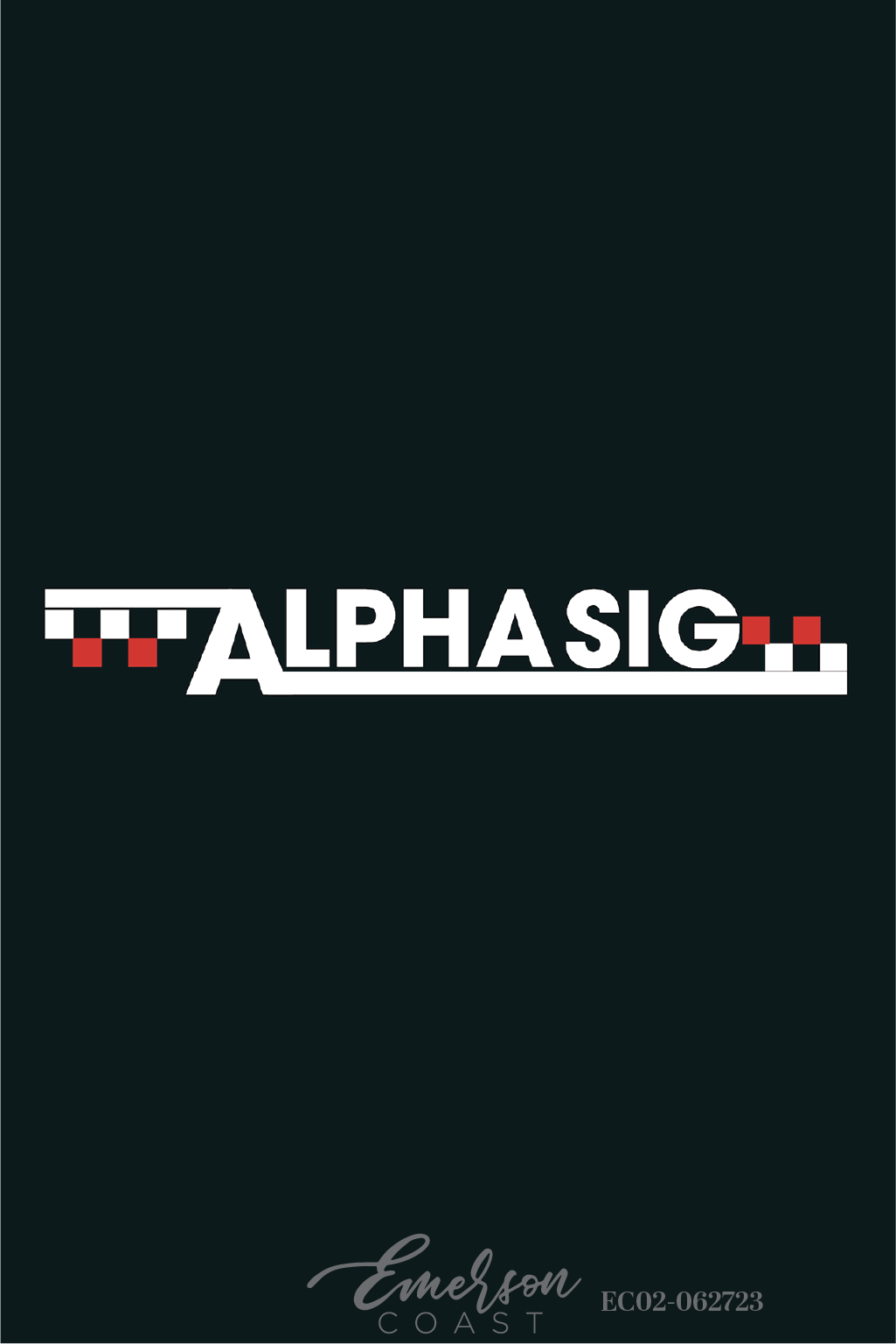 Alpha Sigma Alpha Race Home Work Week T-Shirt