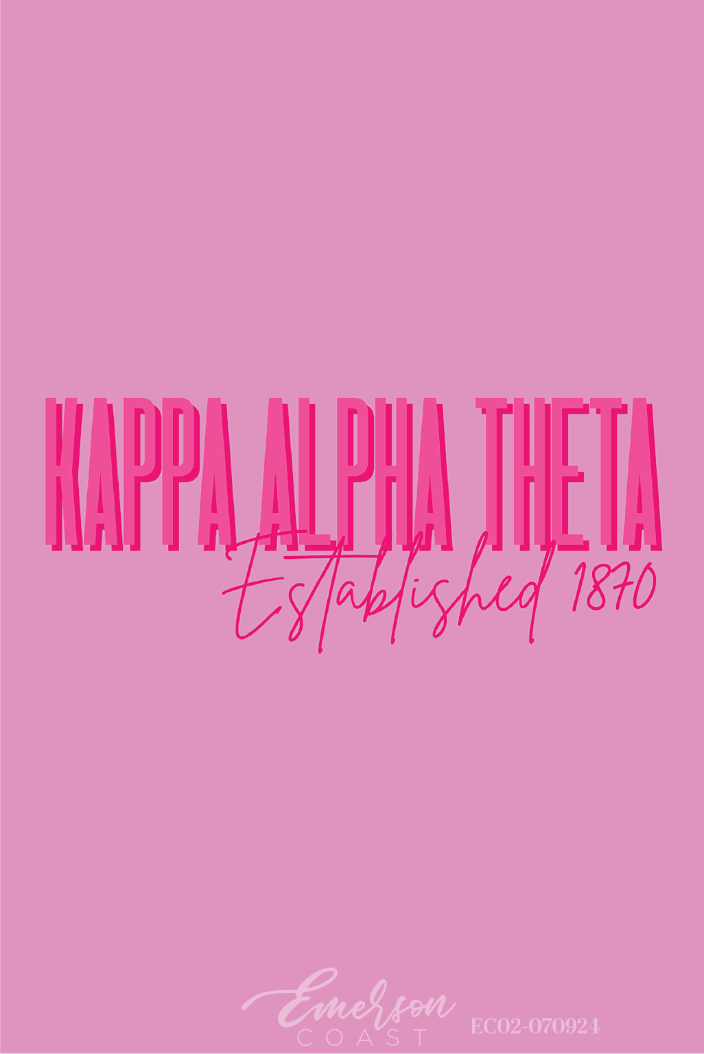 Kappa Alpha Theta Pink Recruitment Henley