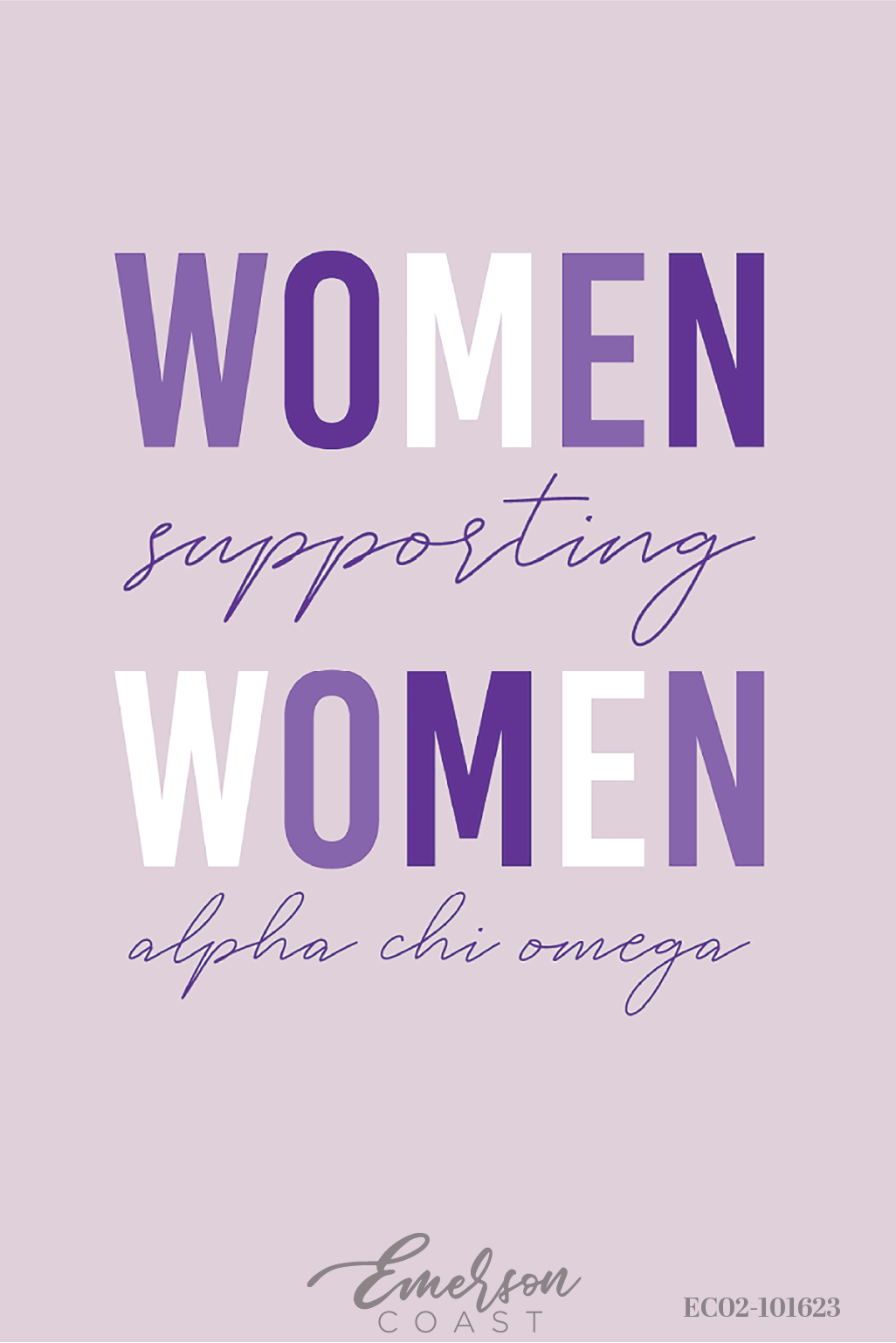 Alpha Chi Omega Women Supporting Women Philanthropy Tee