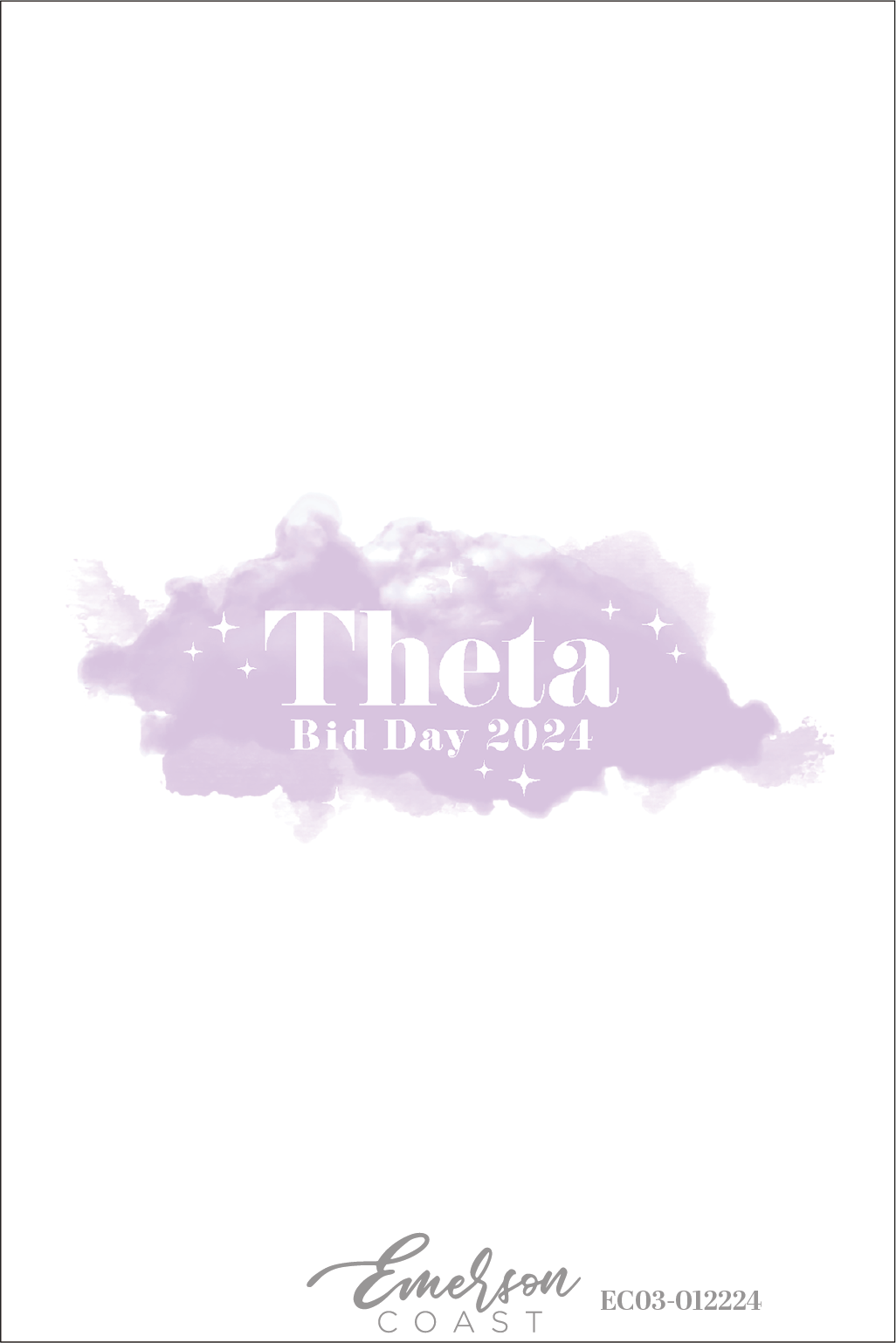 Kappa Alpha Theta On Cloud 9 Bid Day T-Shirt