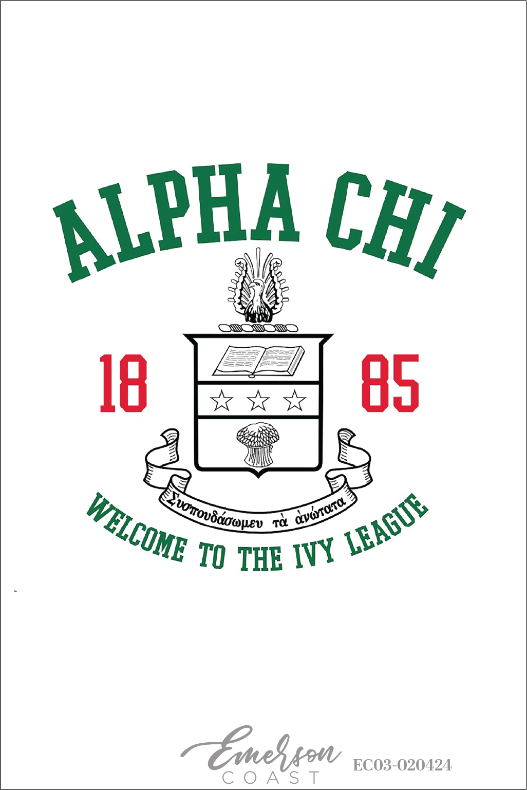 Alpha Chi Omega Welcome To The Ivy League Bid Day T-Shirt