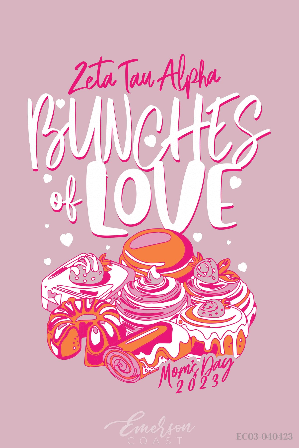 Zeta Tau Alpha Arkansas State University Mom's Day T-Shirt