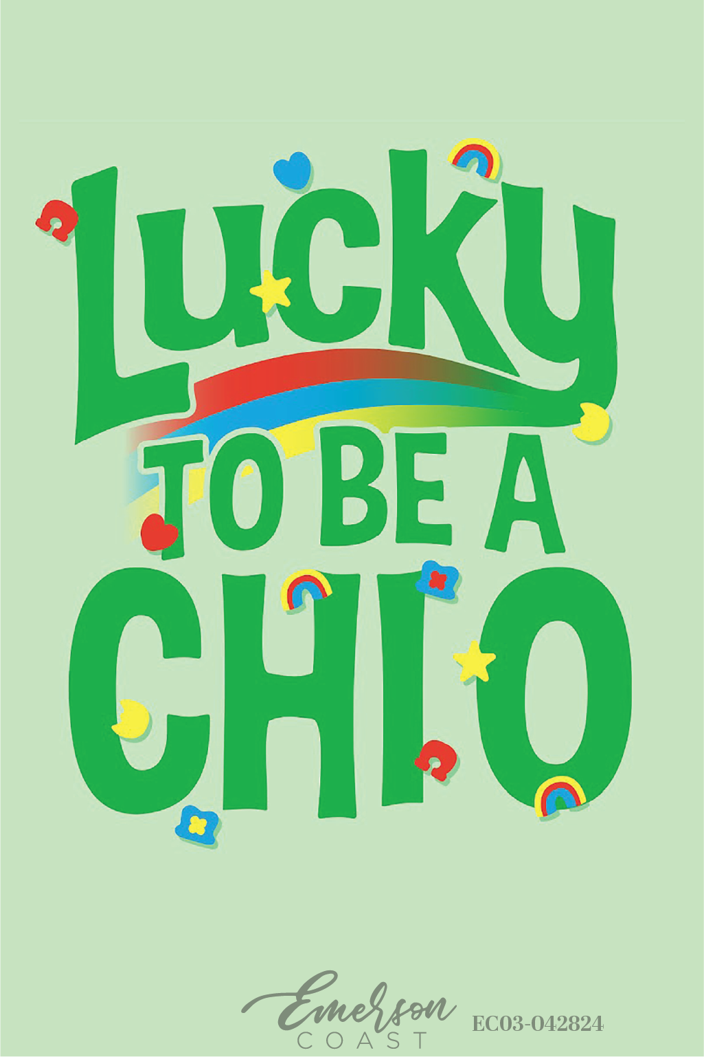 Chi Omega Lucky Me Bid Day T-Shirt