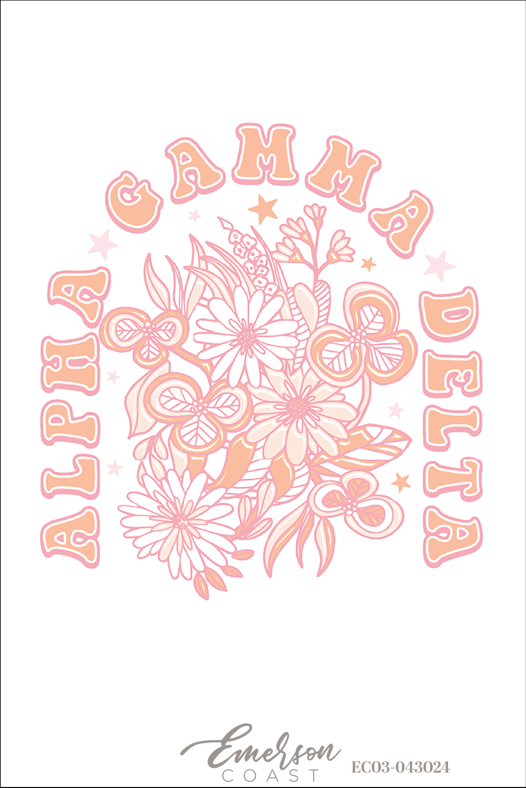 Alpha Gamma Delta University Of Tennessee Sisterhood Recruitment Tee