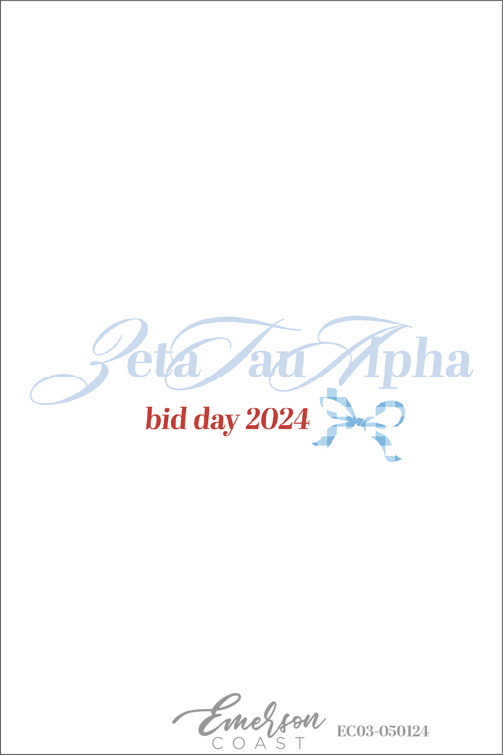 Zeta Tau Alpha American Picnic Bid Day T-Shirt