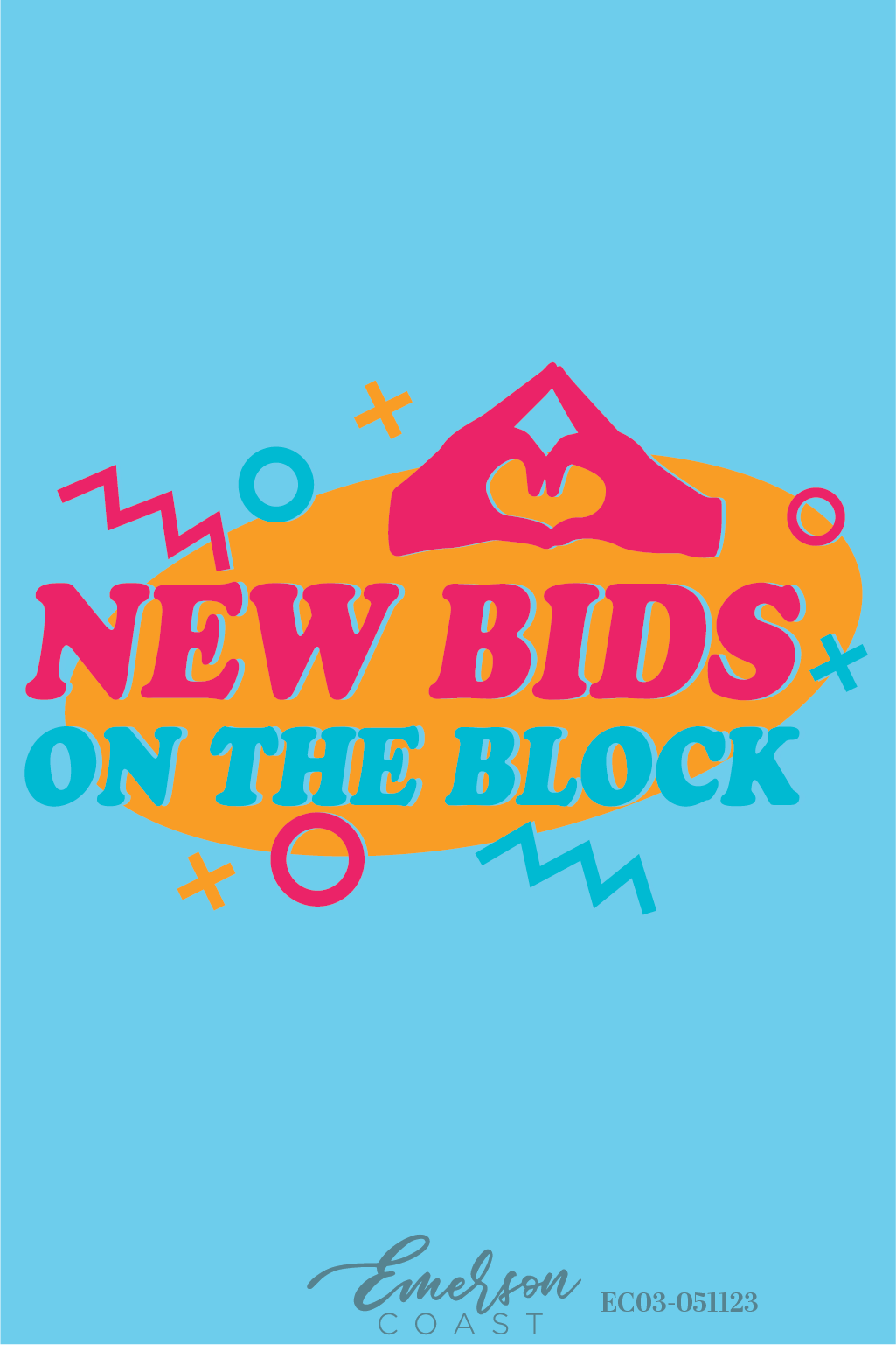 Delta Delta Delta New Bids On The Block Bid Day T-Shirt
