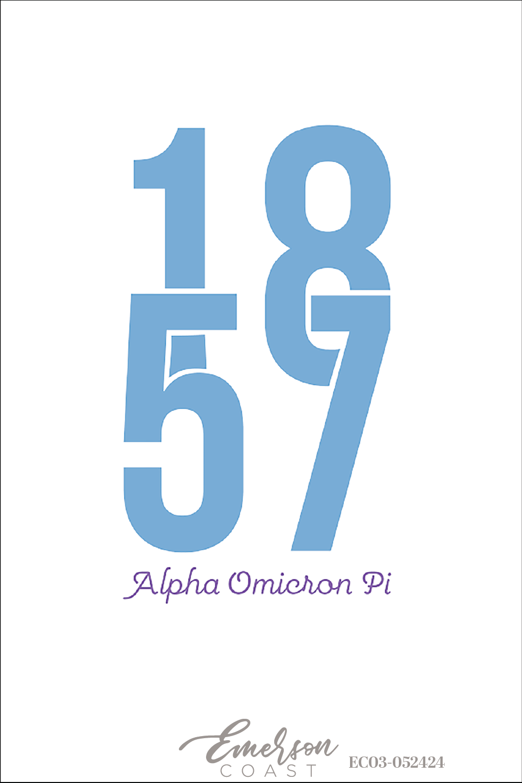 Alpha Omicron Pi 1857 Recruitment Ringer