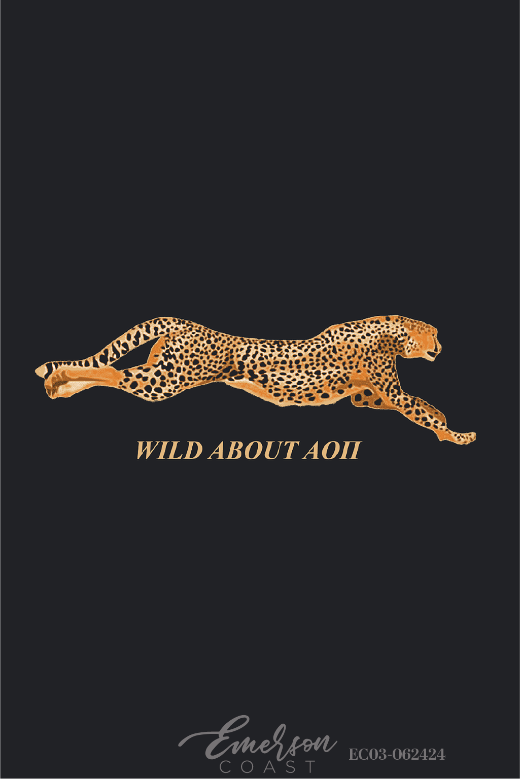 Alpha Omicron Pi Wild About AOII Recruitment T-Shirt