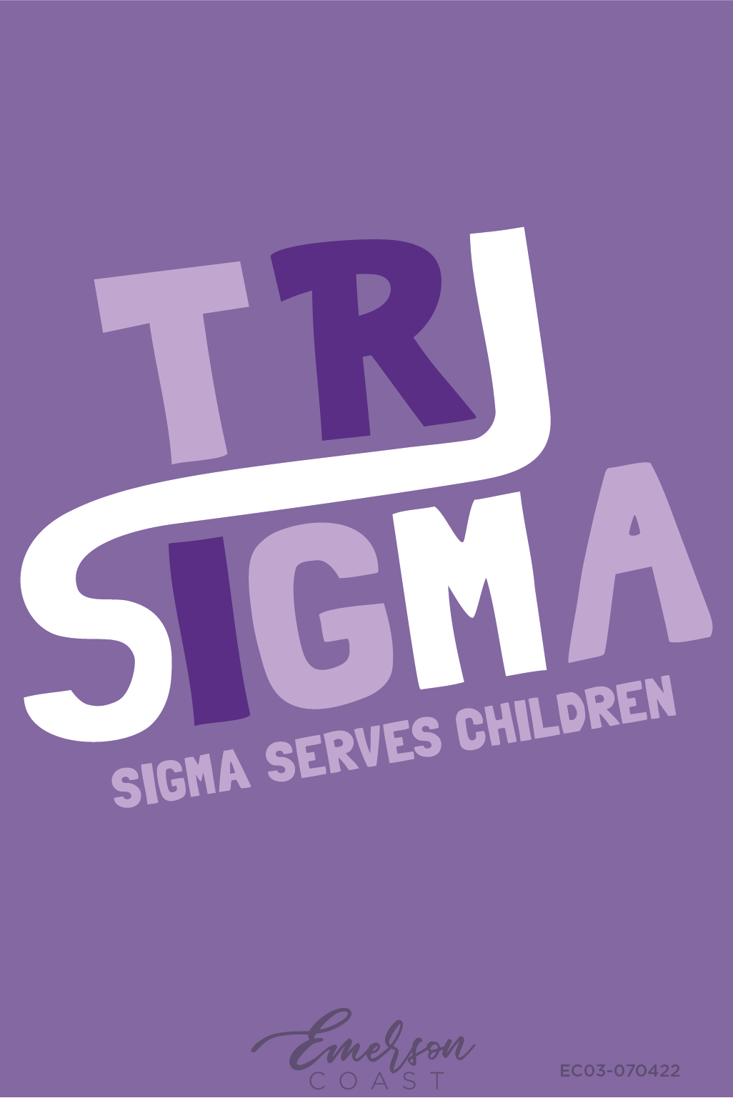 Tri Sigma Serves Children Philanthropy Tee