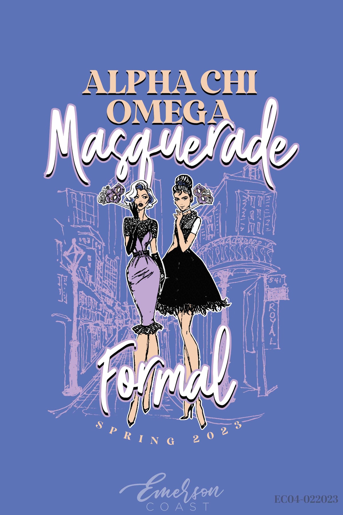 Alpha Chi Omega University of Kansas Formal T-shirt