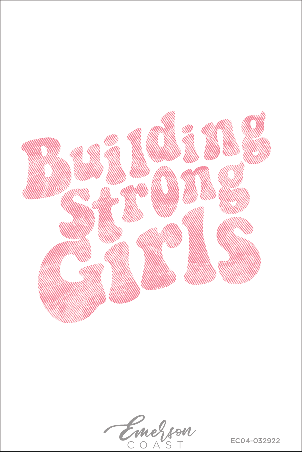 Gamma Phi Beta Pink Building Stronger Girls Shirt T-Shirt