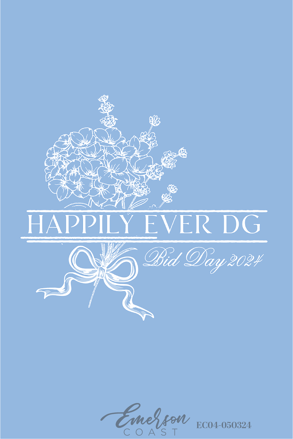 Delta Gamma Happily Ever DG Bid Day T-Shirt