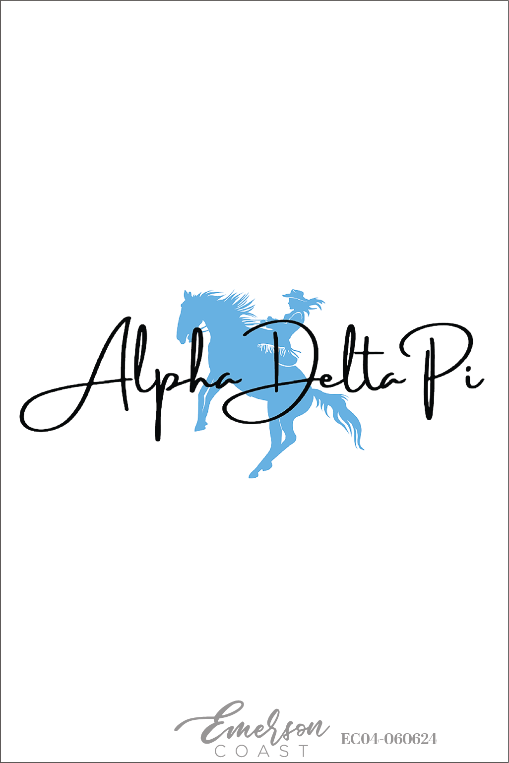 Alpha Delta Pi Cowgirl Bid Day T-Shirt