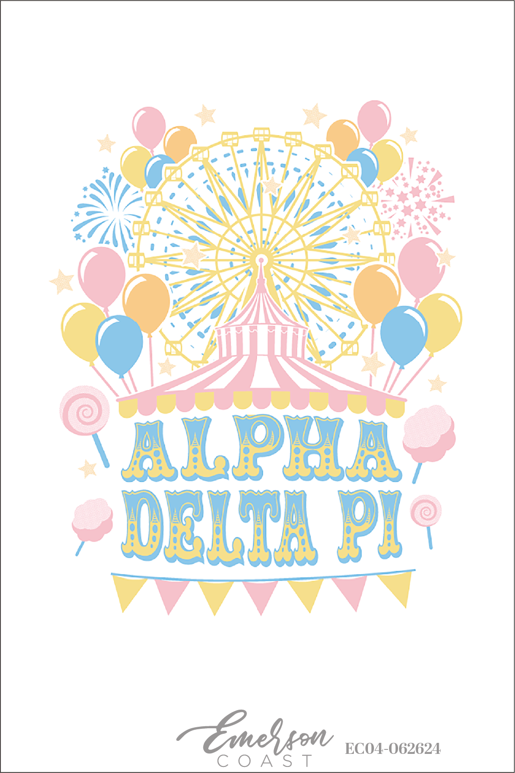 Alpha Delta Pi Carnival Bid Day T-Shirt