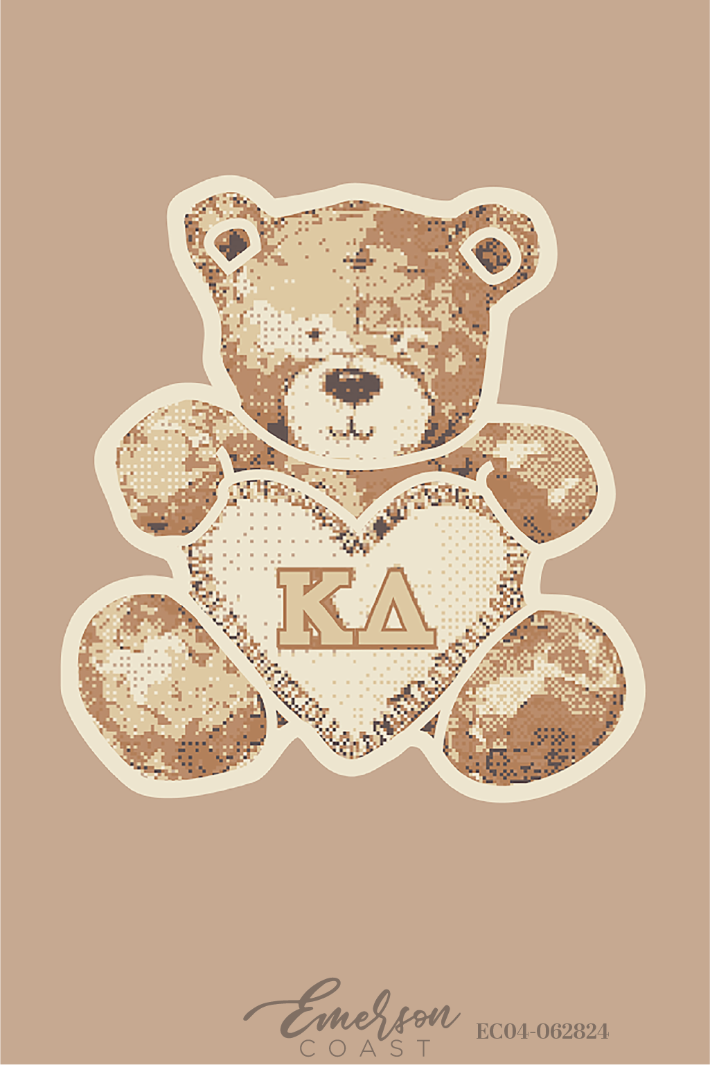 Kappa Delta Beary Happy Youre Here Bid Day T-Shirt