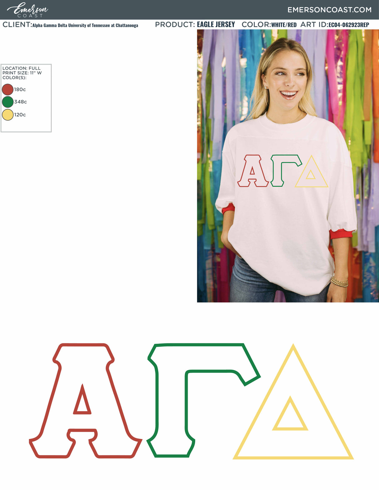 EC04-062923REP Alpha Gamma Delta University of Tennessee at Chattanooga Bid Day 2023- BD