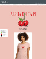 Cherry On Top Bid Day Design