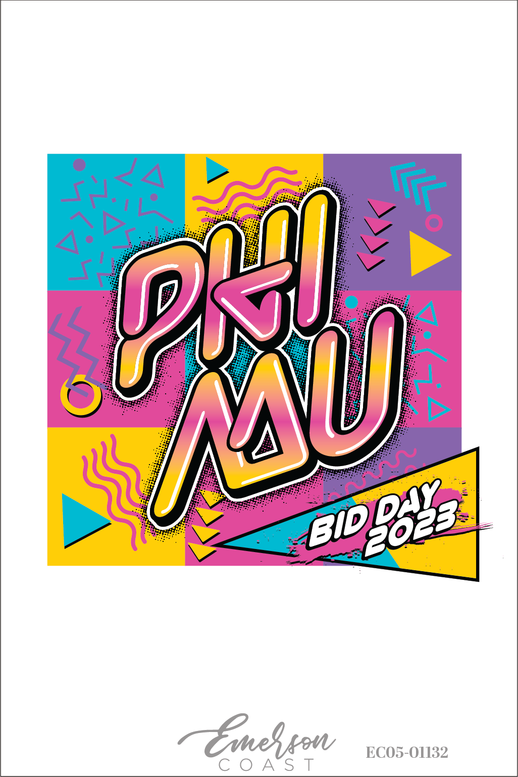 Phi Mu New Bids On The Block Bid Day T-Shirt