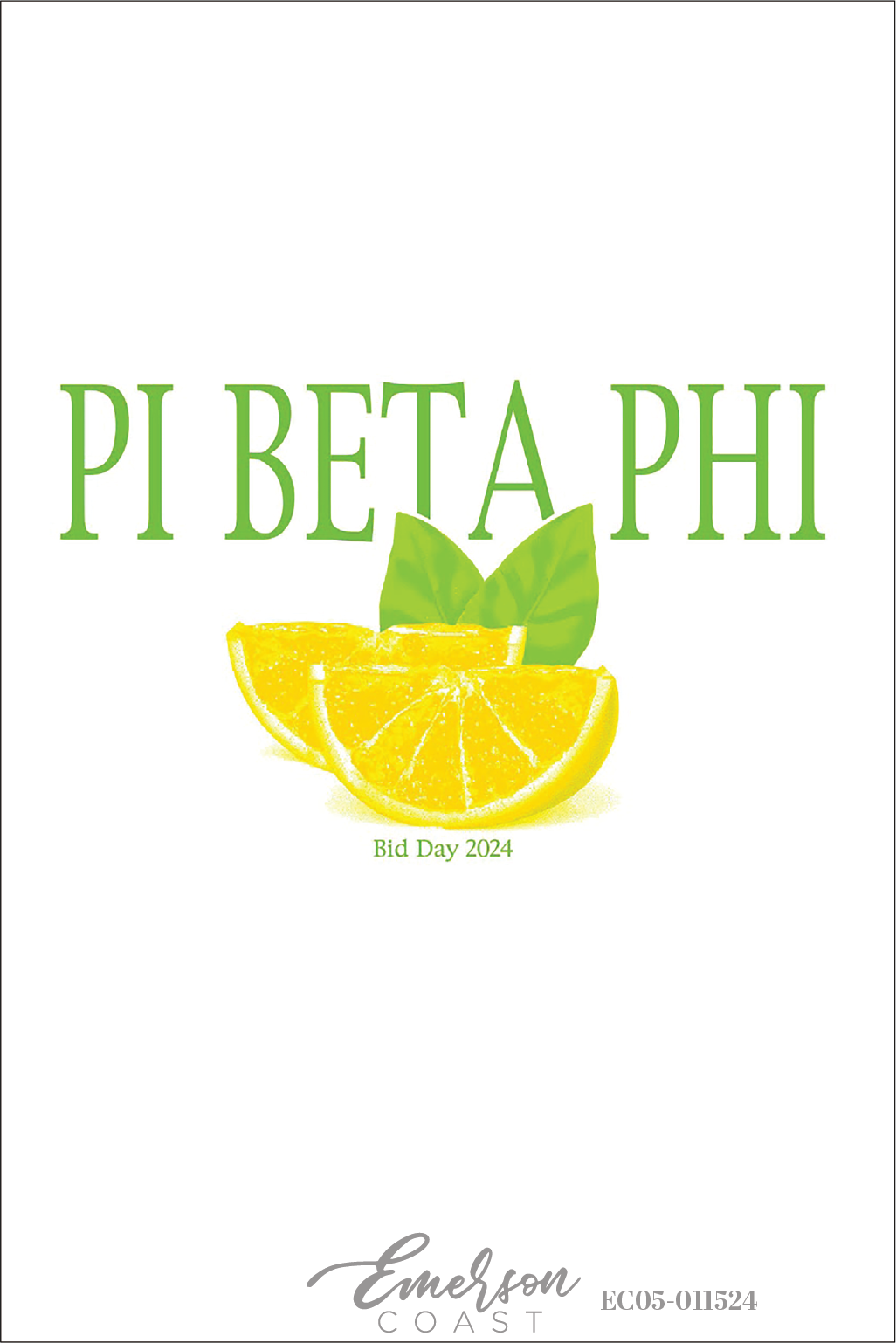 Pi Beta Phi Freshly Squeezed Bid Day T-Shirt