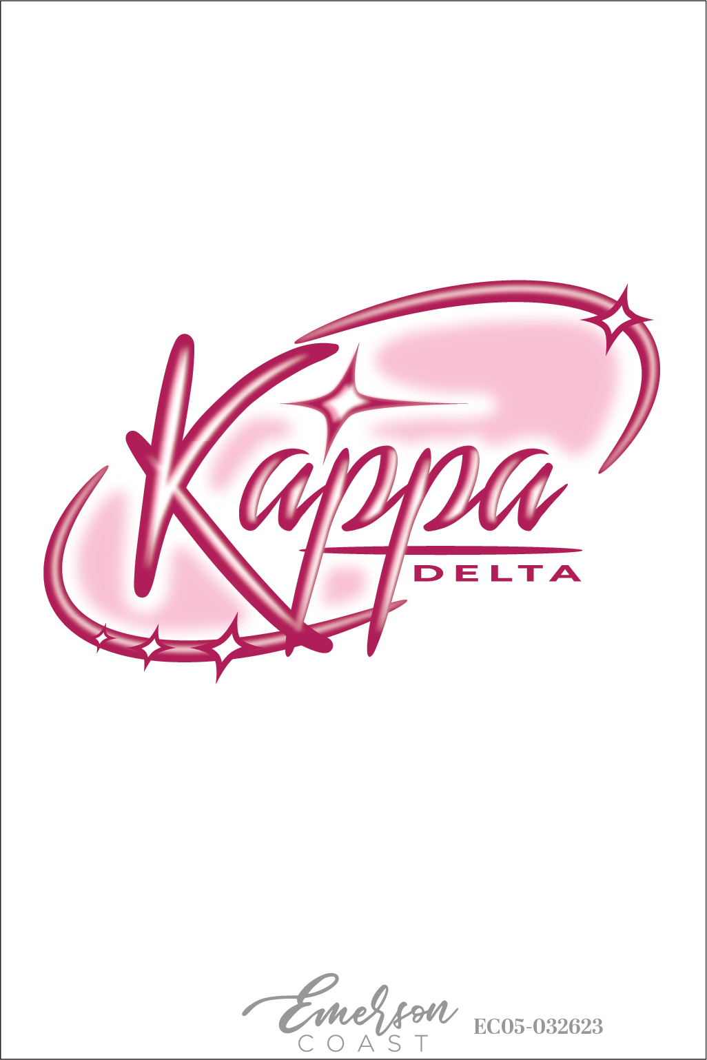 Kappa Delta Airbrush Bid Day Tank