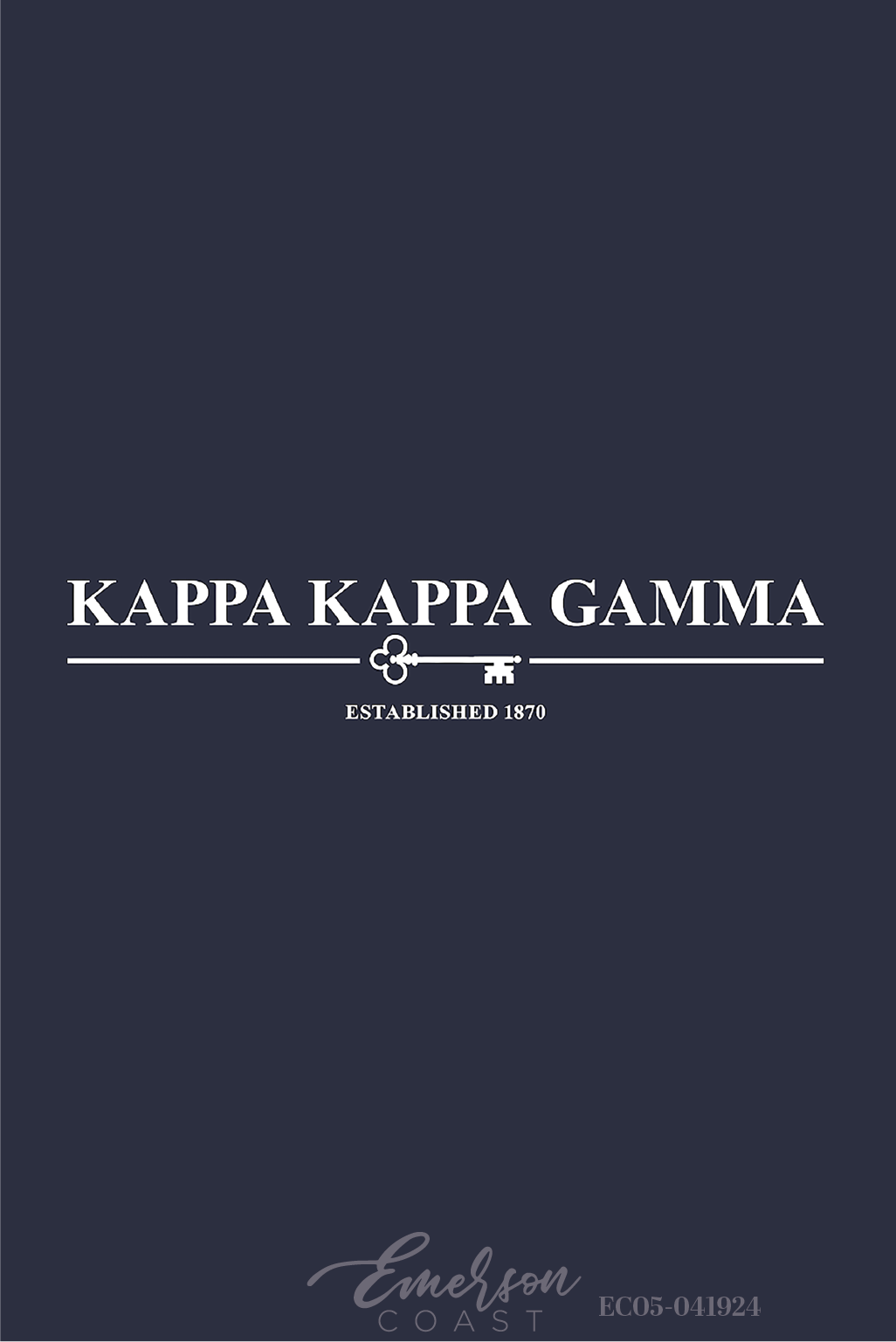 Kappa Kappa Gamma Texas Tech University Simple Recruitment Tee