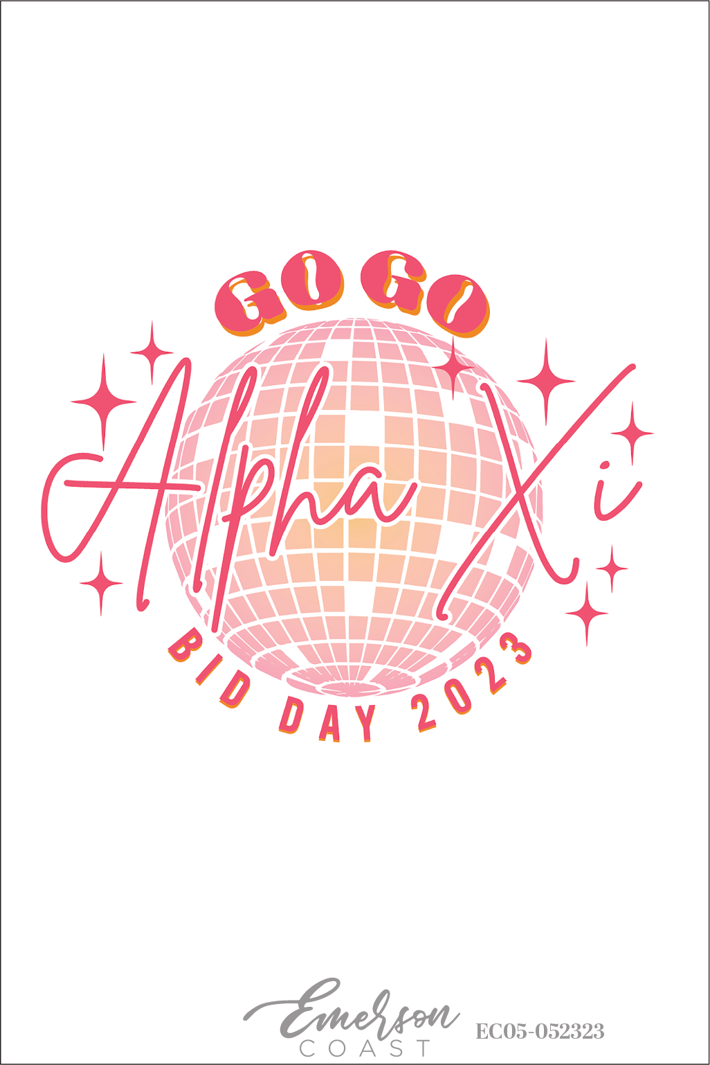 Alpha Xi Delta Disco Fever Bid Day T-Shirt