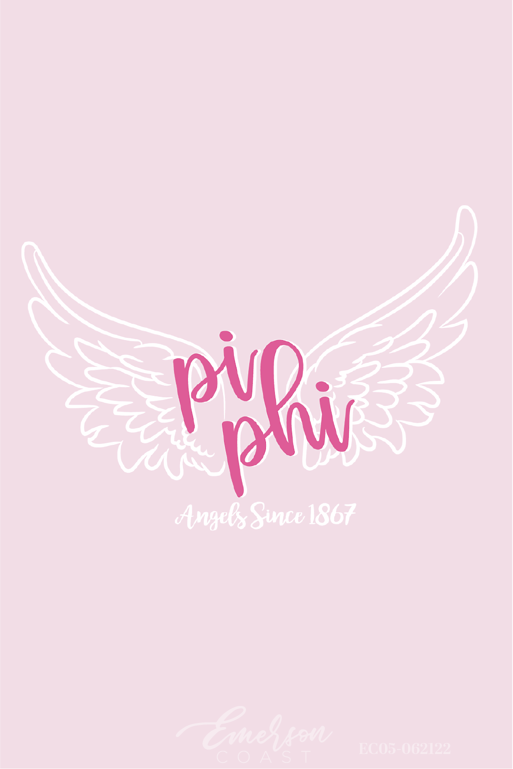 Pi Beta Phi University Of Louisville Simple Wings Recruitment Tee