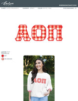 EC05-062124REP Alpha Omicron Pi University of Tennessee at Martin Jersey 2024-BD