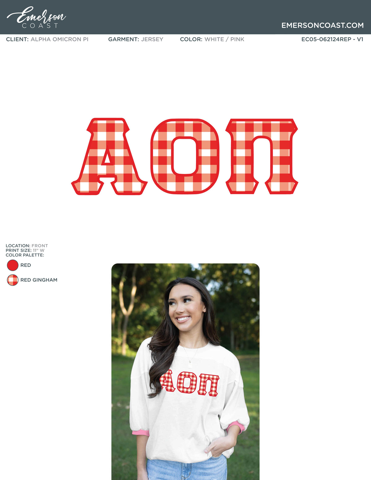 EC05-062124REP Alpha Omicron Pi University of Tennessee at Martin Jersey 2024-BD