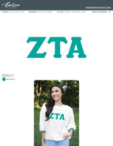 EC05-071524REP Zeta Tau Alpha University of Texas at San Antonio Jersey 2024-BD