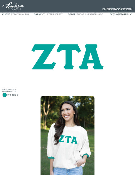EC05-071524REP Zeta Tau Alpha University of Texas at San Antonio Jersey 2024-BD
