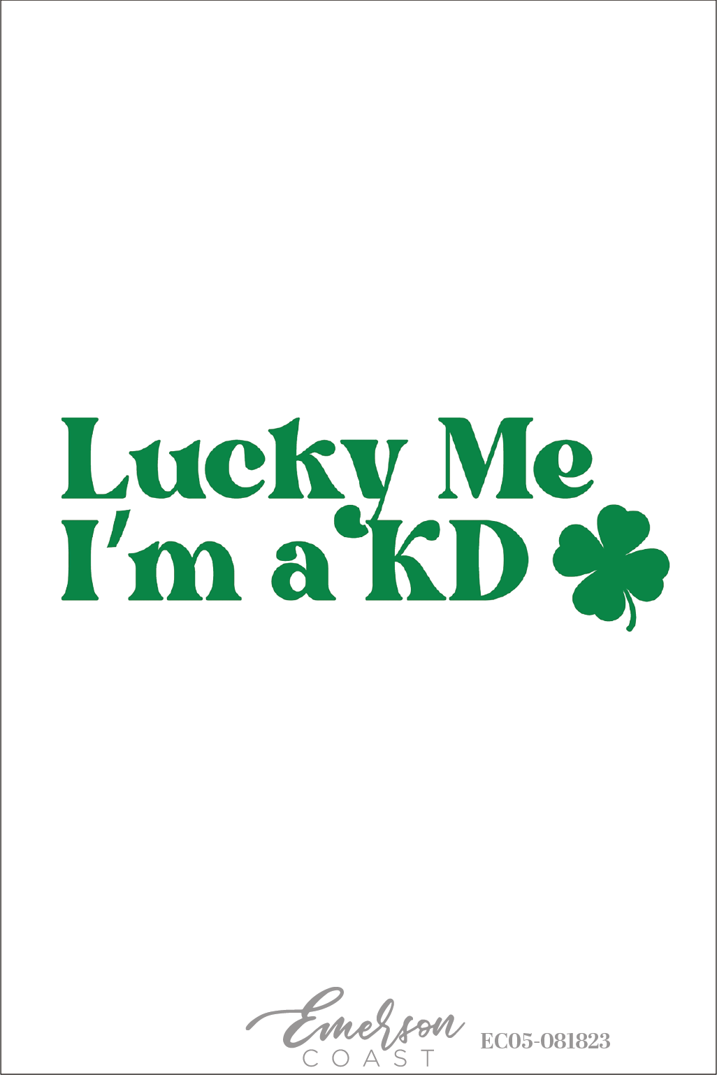 Kappa Delta Lucky Me Bid Day T-Shirt