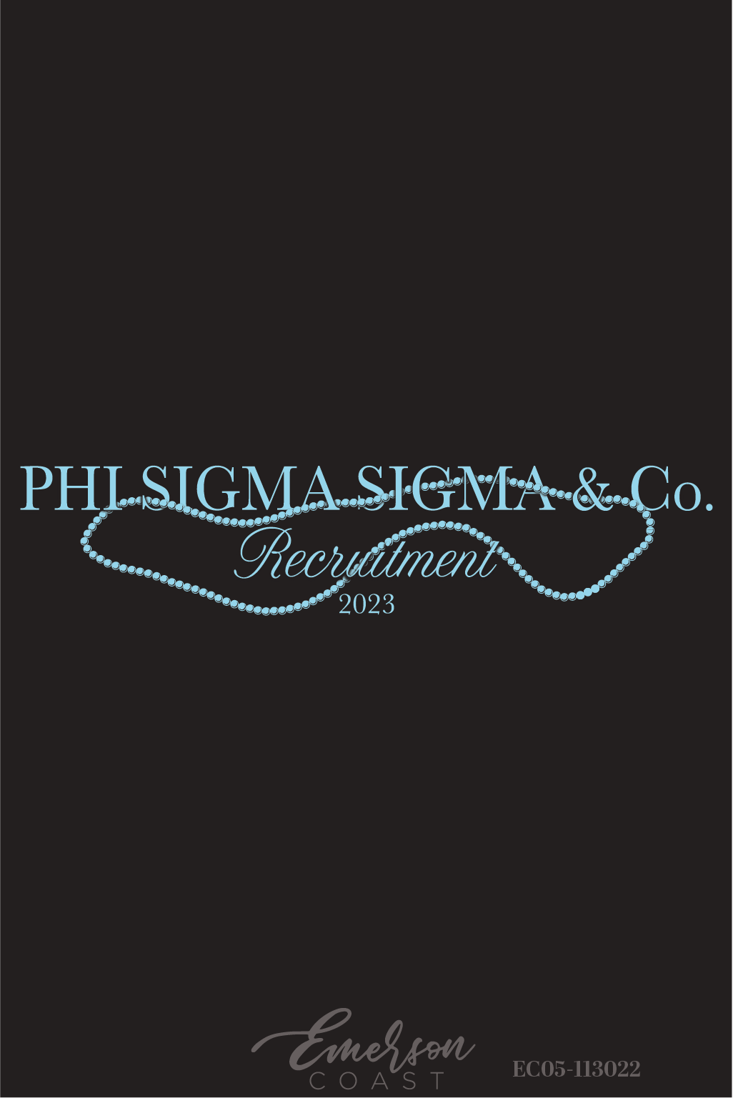 Phi Sigma Sigma Pearls Work Week Tank