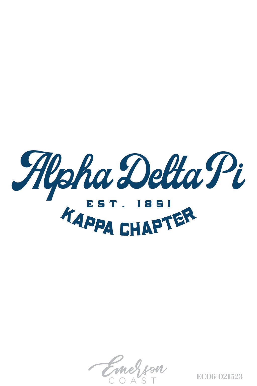 Alpha Delta Pi Kappa Chapter Samford University Recruitment Tee