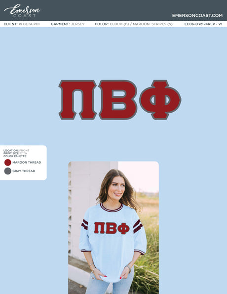 EC06-032124REP Pi Beta Phi Texas A_M University Bid Day Jersey 2024-BD
