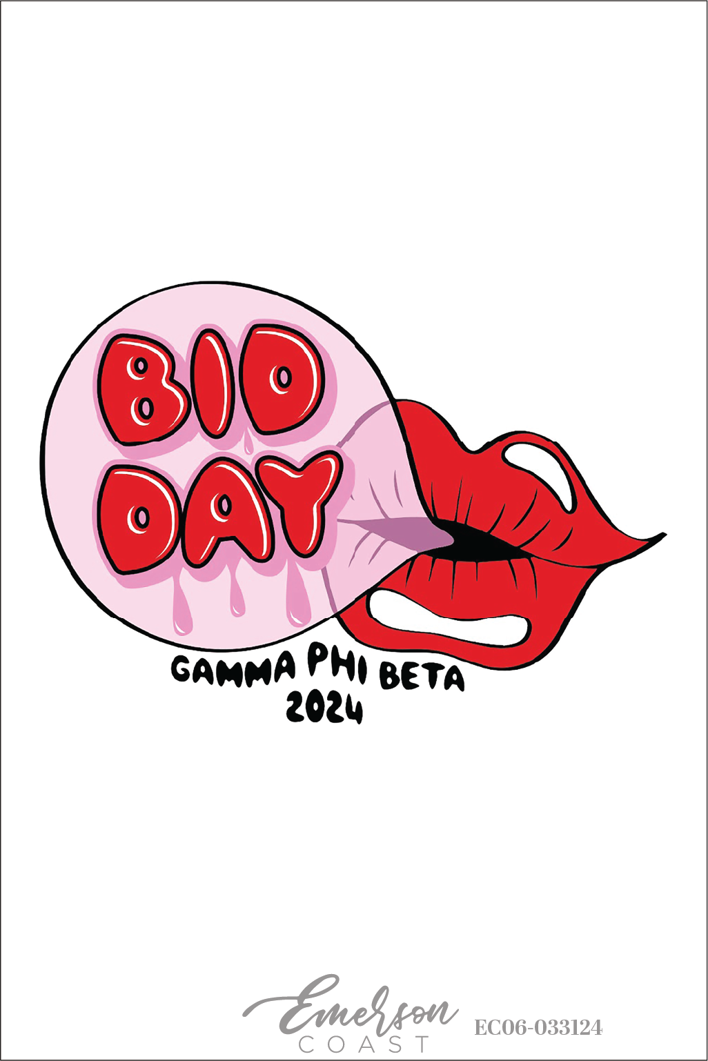 Gamma Phi Beta Kansas State University Bid Day T-Shirt