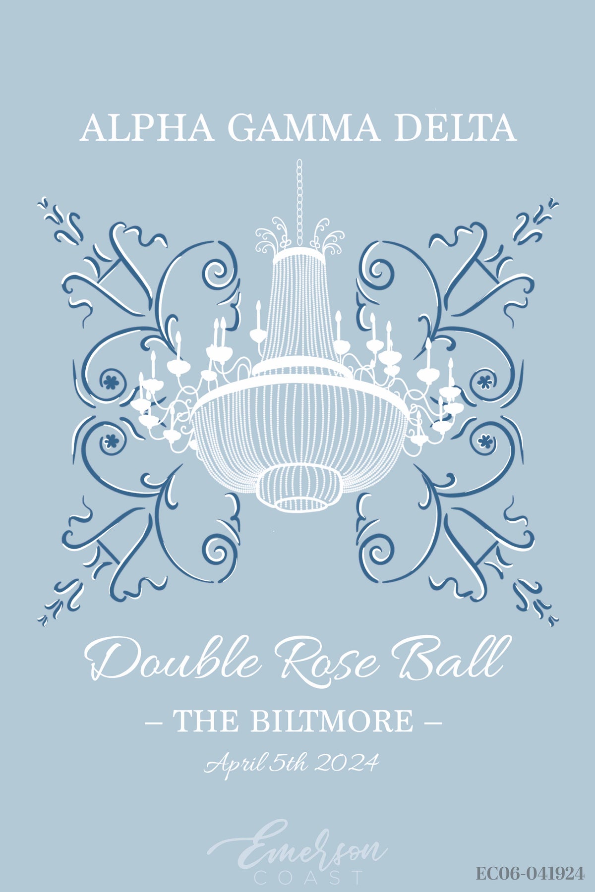 Alpha Gamma Delta Georgia Tech University Formal T-shirt