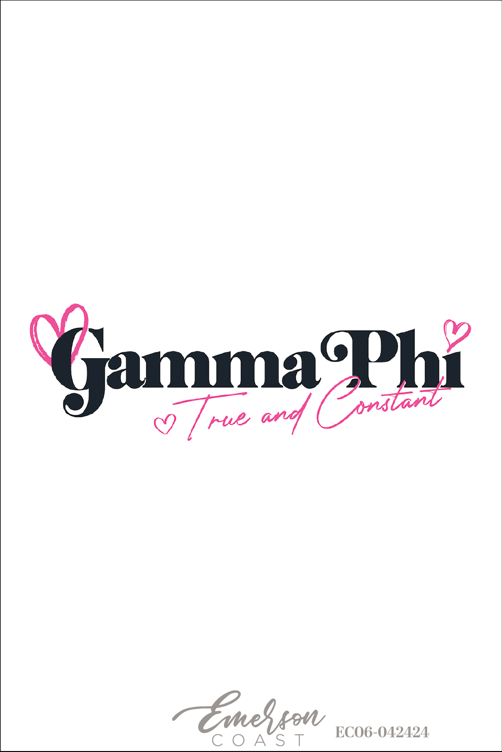 Gamma Phi Beta True And Constant Recruitment Tee